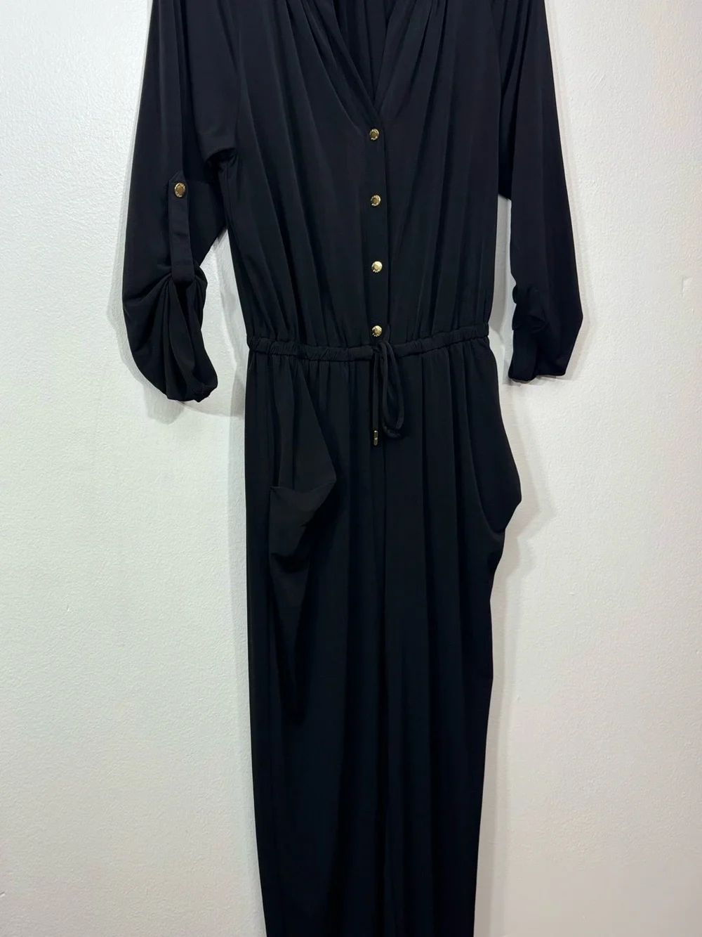Michael Kors Button Front Jumpsuit